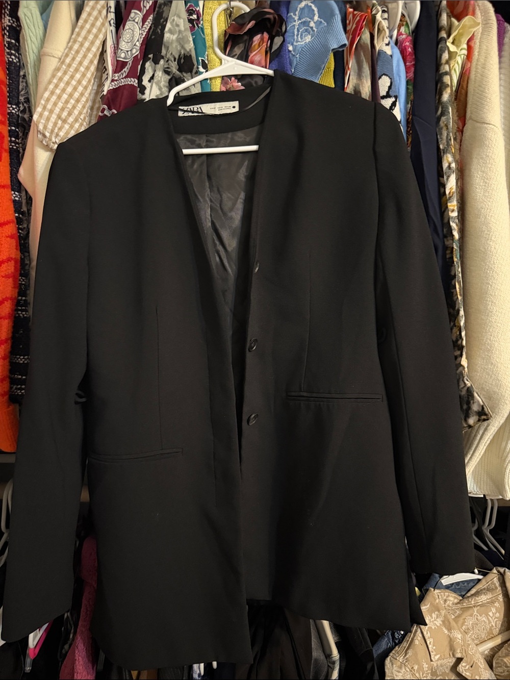 Zara long blazer medium